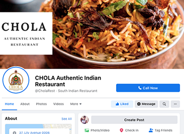 Restaurant social media marketing